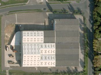 Aerial Shot of the PKR Ltd Factory